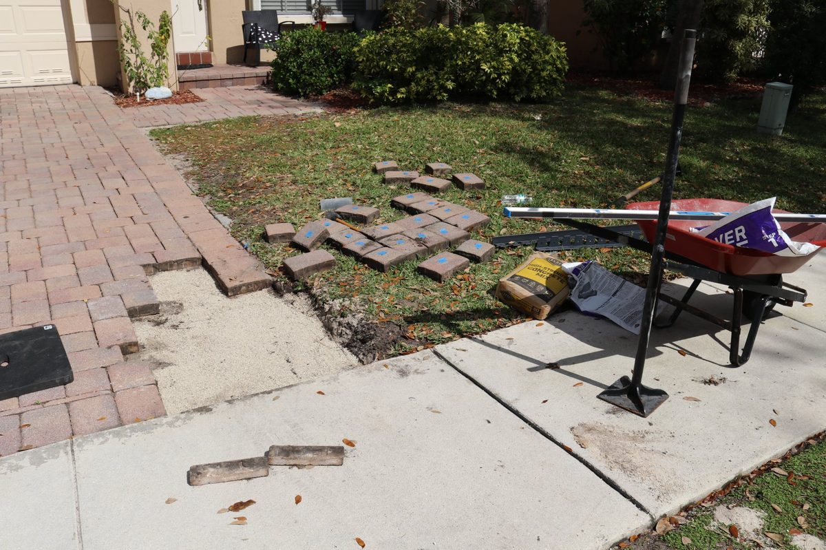 Paver repair and restoration